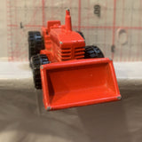 Red Front End Loader Hot Wheels Loose Diecast Car 1/64 HB