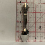 Cross Stitch Rose Flower Canada Collectable Souvenir Spoon CZ