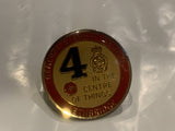General Stewart Branch Lethbridge Royal Canadian Legion Lapel Hat Pin CI
