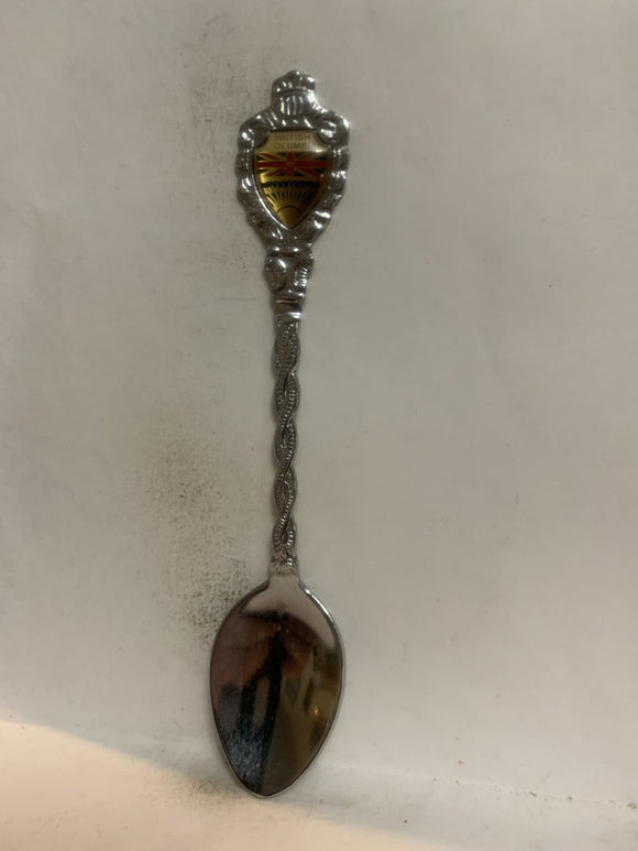 British Columbia Crest Emblem Souvenir Spoon