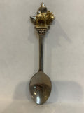 Moose Jaw Saskatchewan Moose Maple Leaf Souvenir Spoon