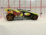 Yellow Turbo Flame 1995 Hot Wheels Diecast Car