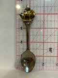 Moose Jaw Saskatchewan Moose Maple Leaf Souvenir Spoon