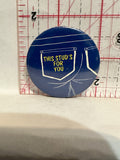 Tis Stud's for you jeans Button Pinback