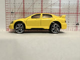 Yellow Sports Racer Motor Max Diecast Car