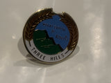 Three Hills Wheat Capital of Alberta Lapel Hat Pin CJ