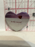 in the mood Hearts Button Pinback