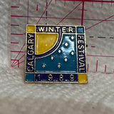 Calgary Winter Festival 1989  Lapel Pin