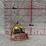 Ponoka Alberta Rodeo Stampede  Lapel Pin