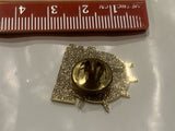 New York Statue of Liberty Mcdonalds Lapel Hat Pin CJ