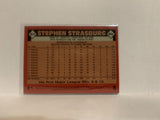 86B-84 Stephen Strasburg Washington Nationals 2021 Topps Series One Baseball Card