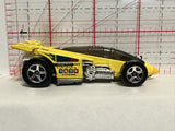 Yellow Racer 1987 Hot Wheels Diecast Car