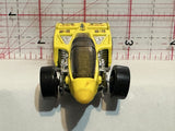 Yellow Racer 1987 Hot Wheels Diecast Car