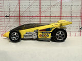 Yellow Racer 1987 Hot Wheels Diecast Car