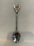 Airdrie Alta Alberta Canada Canadian Flag Souvenir Spoon