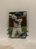 #243 Santiago Espinal Rookie Toronto Blue Jays 2021 Topps Series One Baseball Card