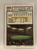 #699 Cito Gaston Manager Toronto Blue Jays 1992 Topps Baseball Card