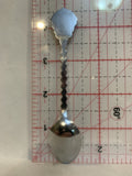 Airdrie Alta Alberta Canada Canadian Flag Souvenir Spoon