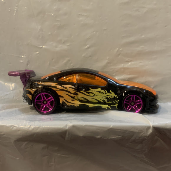 Black Dragon Custom Cougar Hot Wheels Loose Diecast Car 1/64 HB