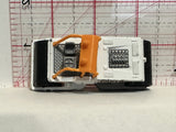 White Paver Road Roller 2000 Matchbox Diecast Car