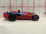 Red Spiderman Marvel 2008 Unbranded Diecast Car