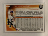 #629 Oliver Perez New York Mets 2010 Topps Baseball Card