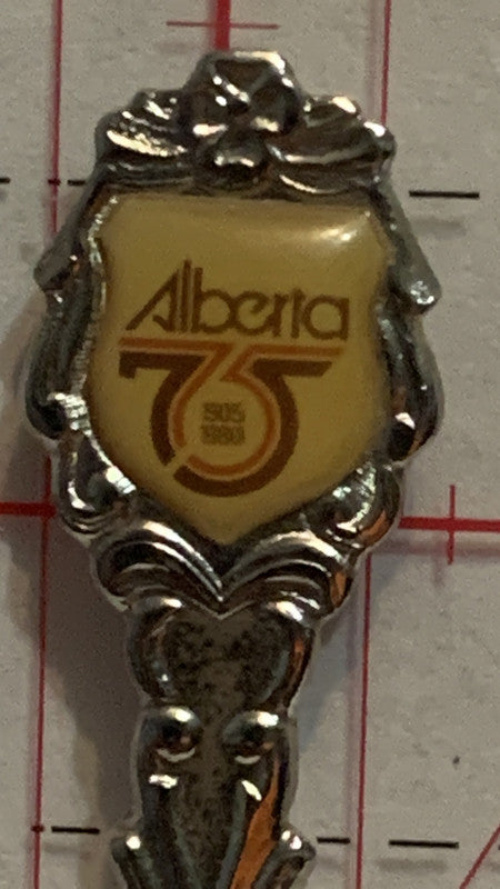 Alberta 75th 1905 1980 Gazelle  Souvenir Spoon