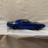 Blue '70 Challenger  Hot Wheels Loose Diecast Car 1/64 HC