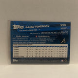 #278 Julio Teheran  Atlanta Braves 2017 Topps Series 1 Baseball Card HS