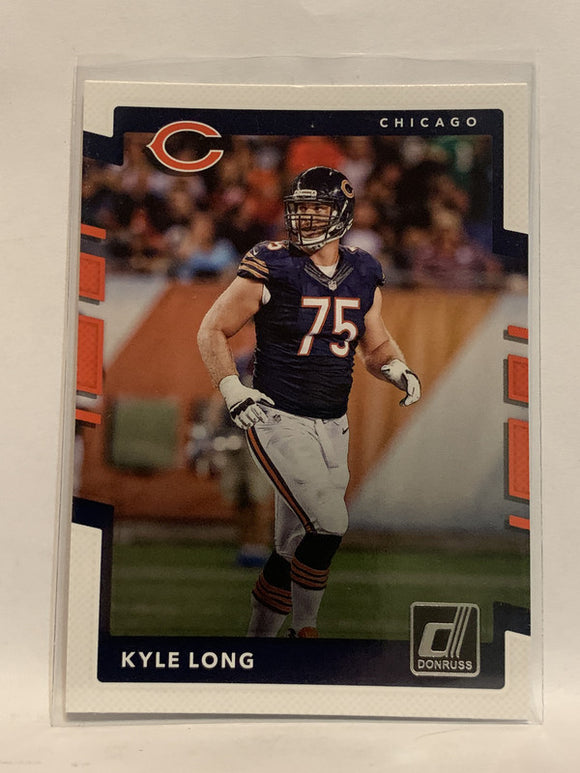 #73 Kyle Long Chicago Bears 2017 Donruss Football Card