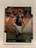 #73 Kyle Long Chicago Bears 2017 Donruss Football Card