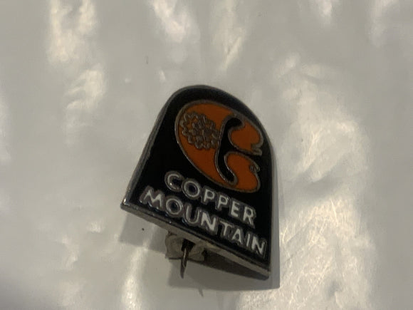 Copper Mountain Logo Lapel Hat Pin CJ