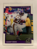 #60 Randy Moss Minnesota Vikings 2017 Donruss Football Card