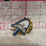 The Battlefords Helmit Saskachewan  Lapel Pin