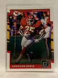#98 Christian Okoye Kansas City Chiefs 2017 Donruss Football Card