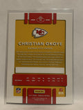 #98 Christian Okoye Kansas City Chiefs 2017 Donruss Football Card