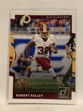 #86 Robert Kelley Washington Redskins 2017 Donruss Football Card