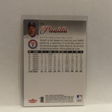 #186 Vincente Padilla Texas Rangers 2007 Fleer Ultra Baseball Card HS