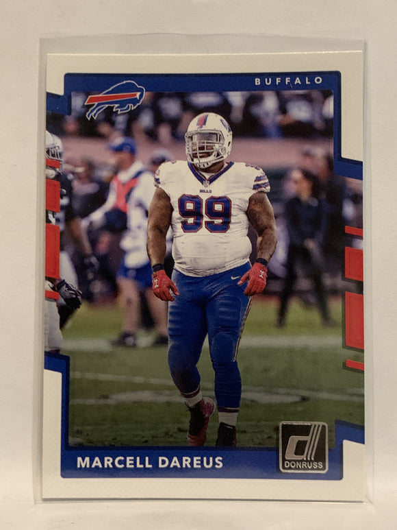 #88 Marcell Dareus Buffalo Bills 2017 Donruss Football Card