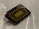 The Golden Logo Lapel Hat Pin CK