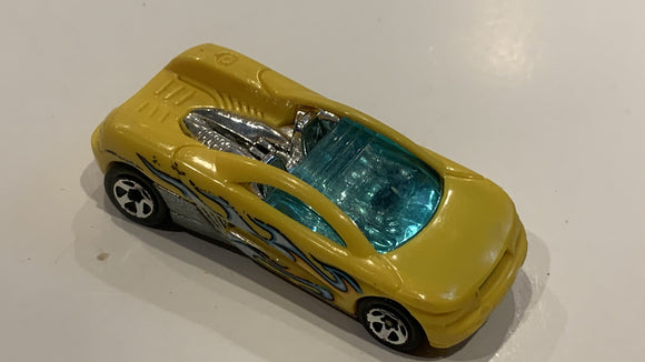 Yellow Backdraft Hot Wheels Toy Diecast Car – GwynnSportscards