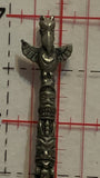 Totem Pole Zoma Pewter Souvenir Spoon