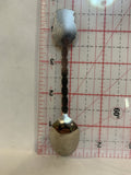 Banff Alberta Wild Rose Flowers Souvenir Spoon
