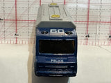 Blue Police Emergency Unit Truck Unbranded Diecast Car