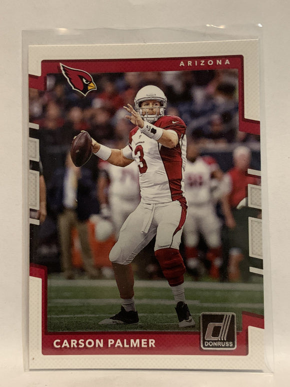 #67 Carson Palmer Arizona Cardinals 2017 Donruss Football Card