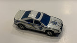 White Police Car Matchbox Toy Diecast Car