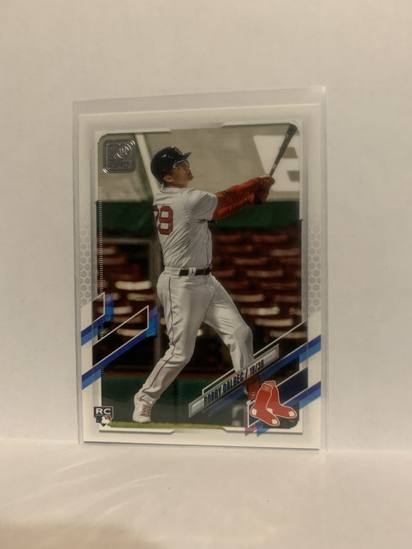 #26 Bobby Dalbec Rookie Boston Red Sox 2021 Topps Series One Baseball Card