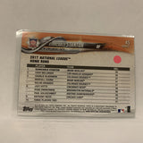 #45 Giancarlo Stanton Miami Marlins League Leaders Series 1 2018 Topps Baseball Card A1P