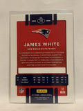 #193 James White New England Patriots 2017 Donruss Football Card