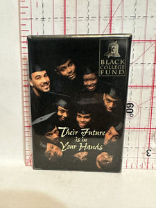 Black College Fund Their Future is in Your Hands Button Pinback